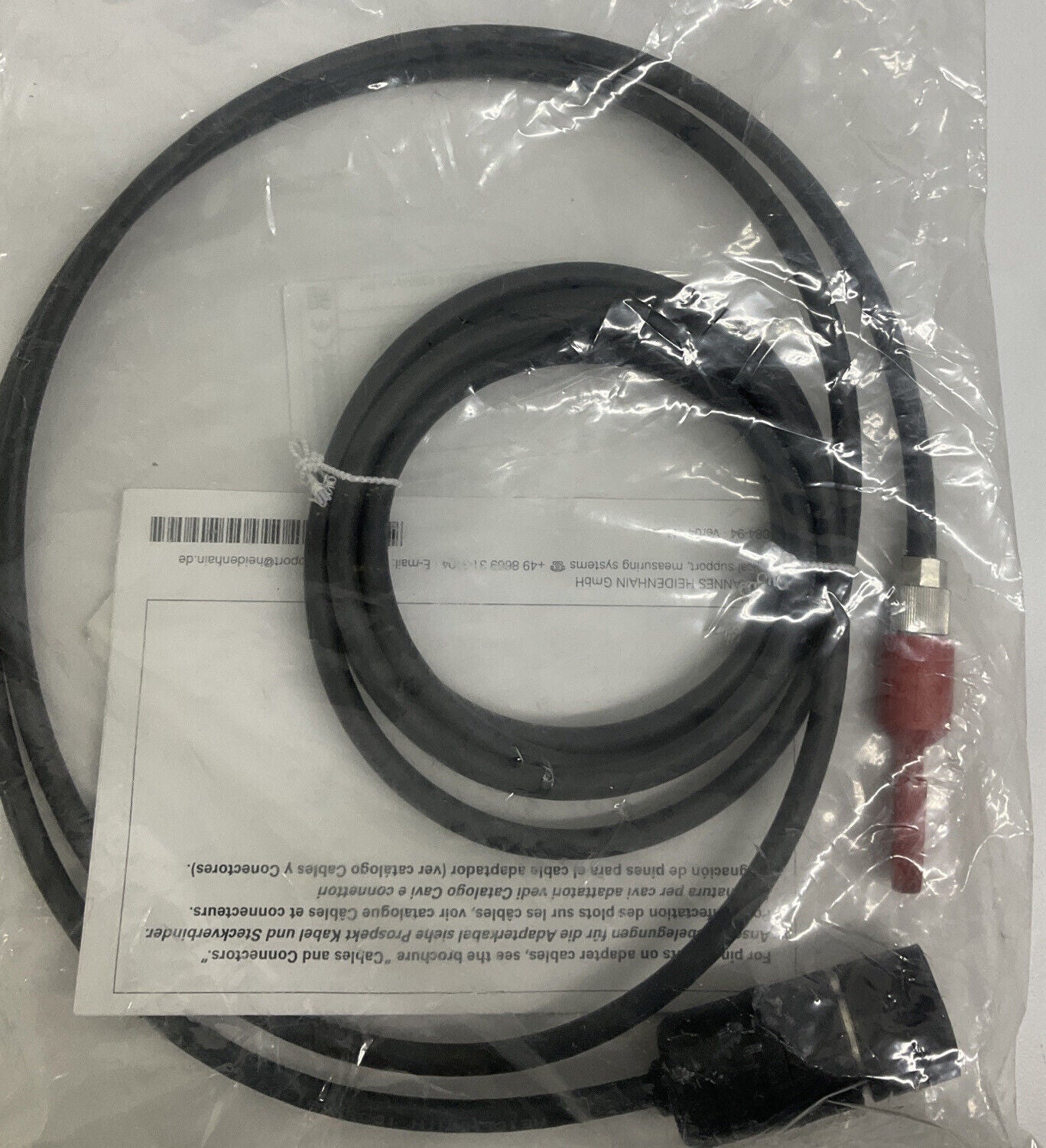 Heidenhain 533631-03 Linear Encoder Cable Assembly 3-Meters (CBL109)