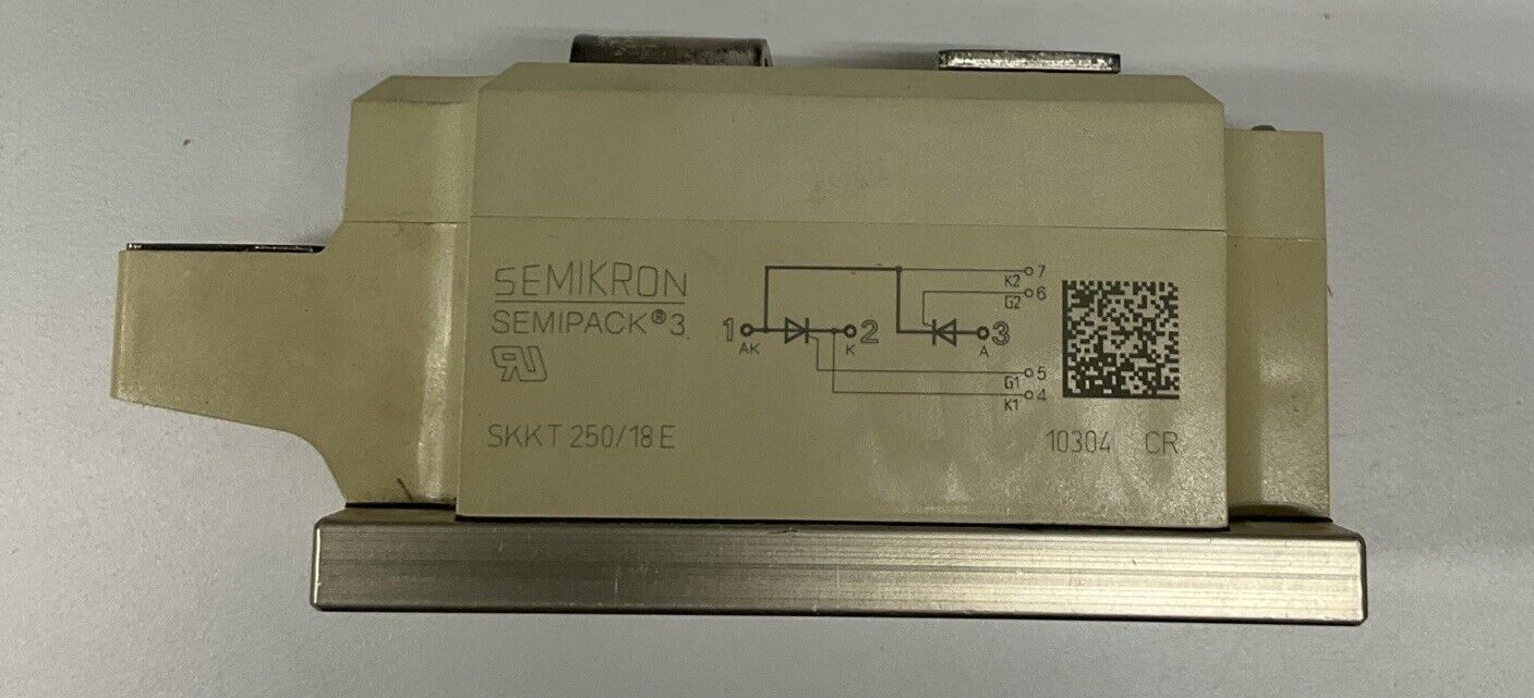 Semikron SKKT-250/18E Semipack 3 Module (CL374)