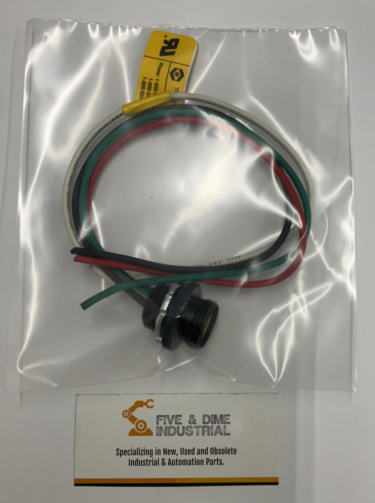 TPC Wire & Cable 84400 4-Pin MALE RECEPTACLE (BL257)