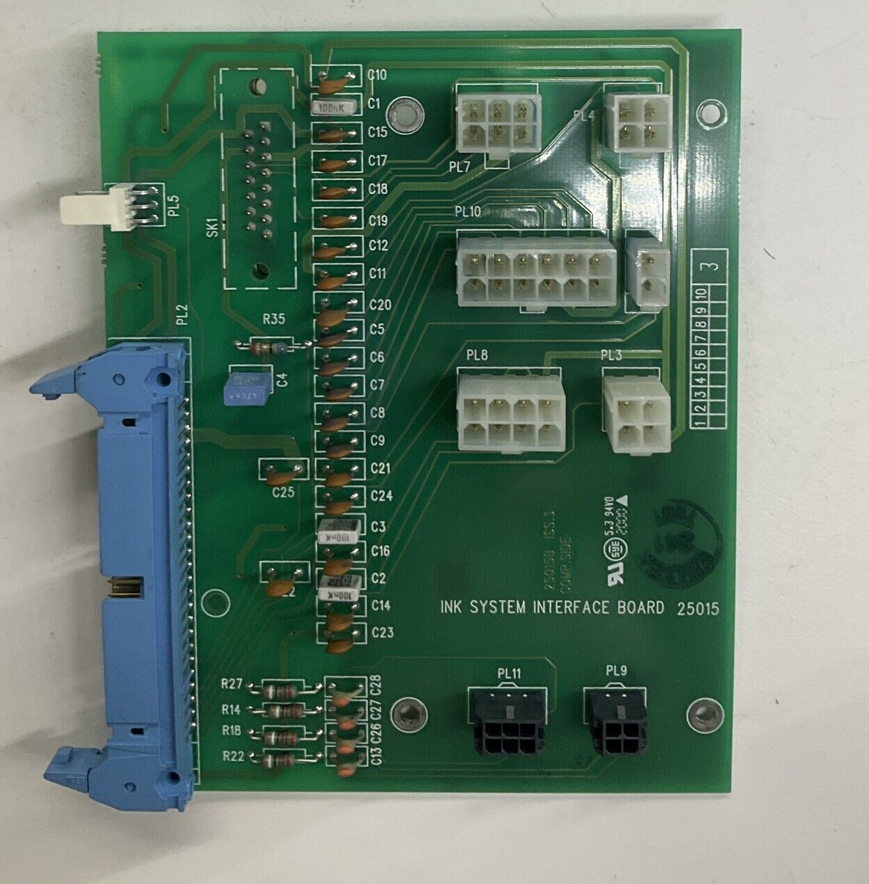 Domino Ink System Interface Circuit Board Card  25015 25015A (YE117) - 0