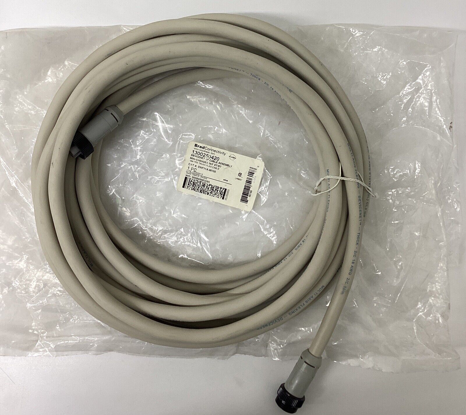 Brad Harrison 1300250420  dnf11A-M100  10M 5P  M/F Cable (CBL116) - 0