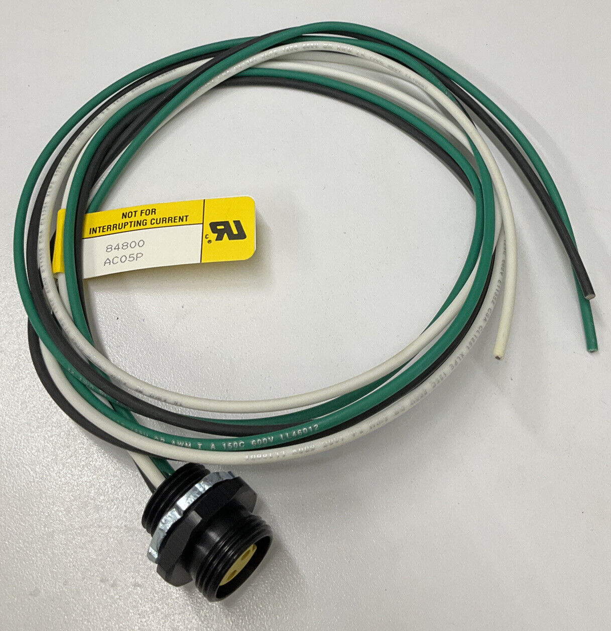 TPC Wire & Cable 84800 3-wire Female Receptacle (CL262)
