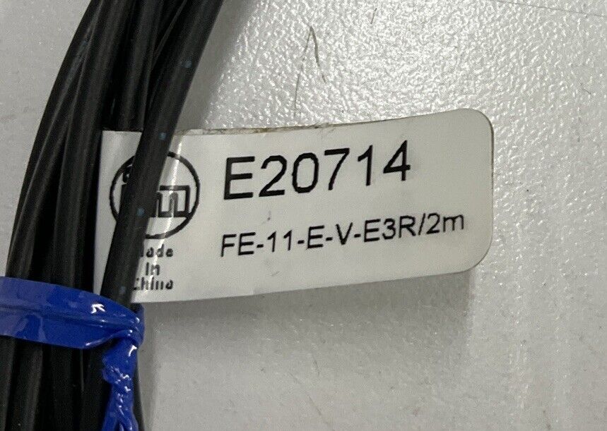 IFM E20714  FE-11-E-V-E3R Fiber Optic Sensor 2 meters (CL250)