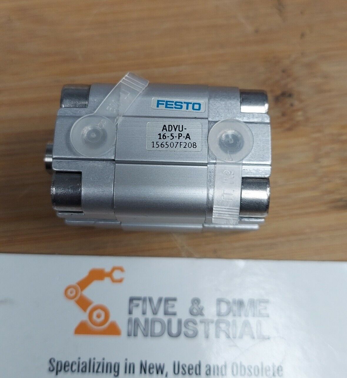 Festo AEVU-16-5-P-A Compact Cylinder Valve Pneumatic 156935 AEVU 16 5 PA  GR129
