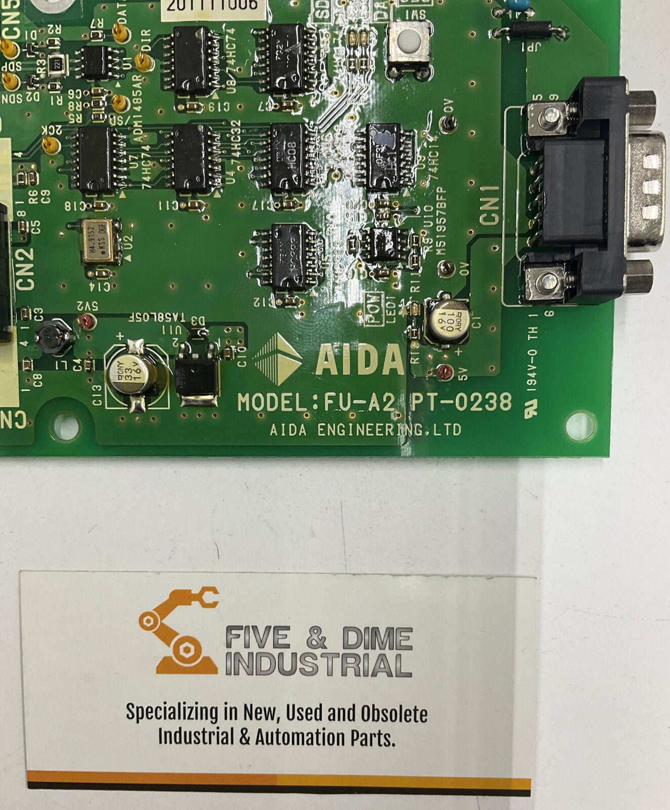 AIDA ENGINEERING New FU-A2 PT-0238 AC701-R002 Encoder PCB (RE118) - 0