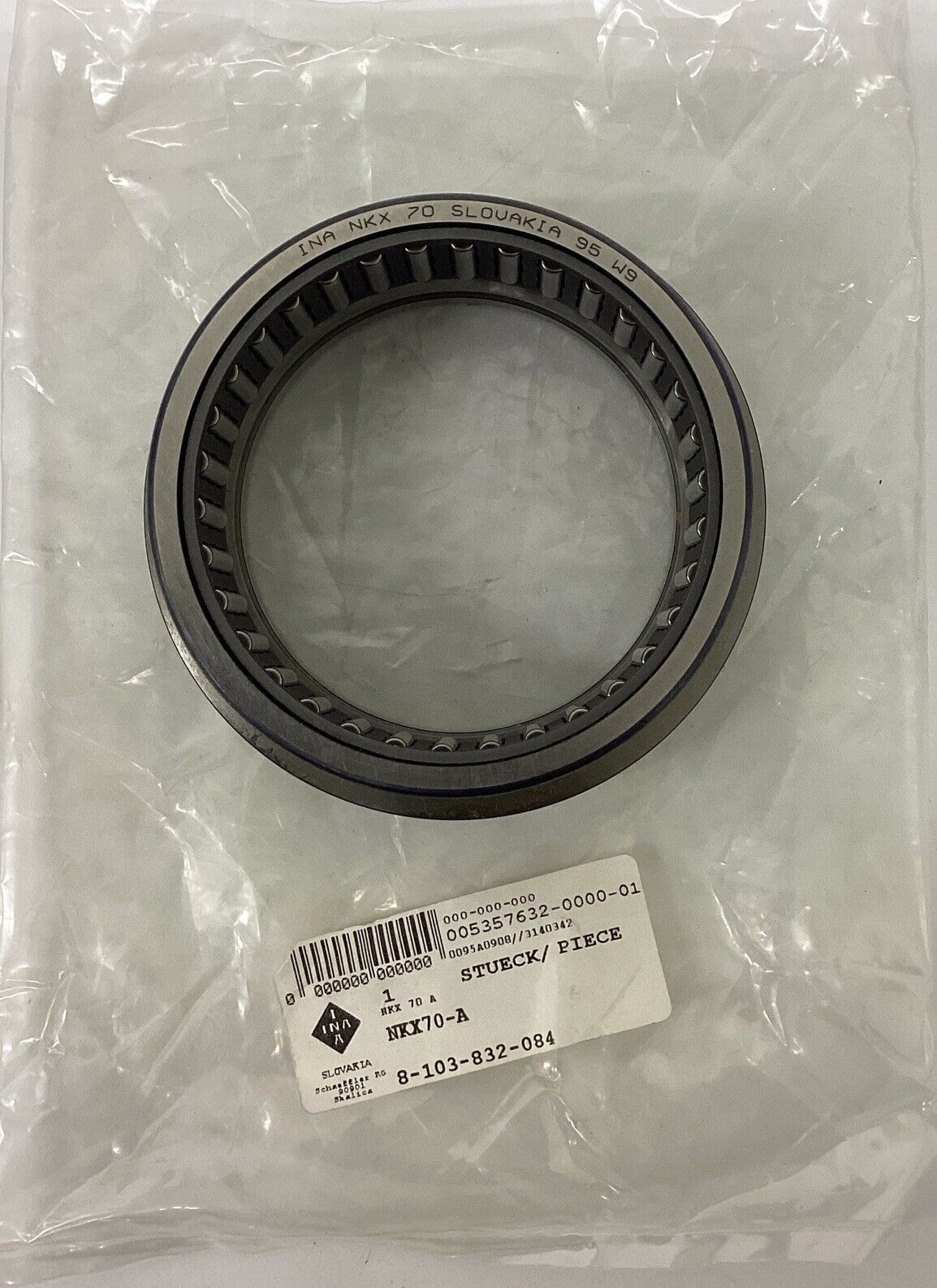 INA NKX70-A Bearing Assembly (BL293)