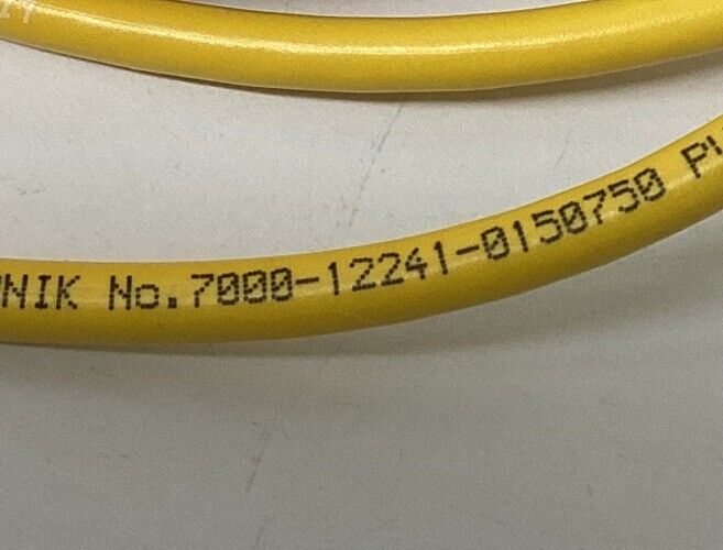 Murr 7000-12241-0150750 M12 Female 5-Pole Single End Cable 7.5M (CL358) - 0