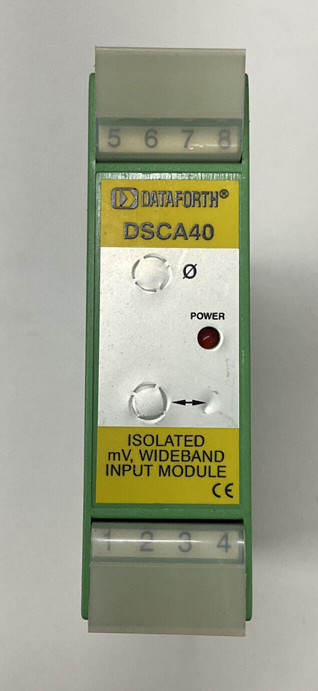 Dataforth  DSCA40-09C Isolated Millivolt Input Conditioning Module (GR196) - 0