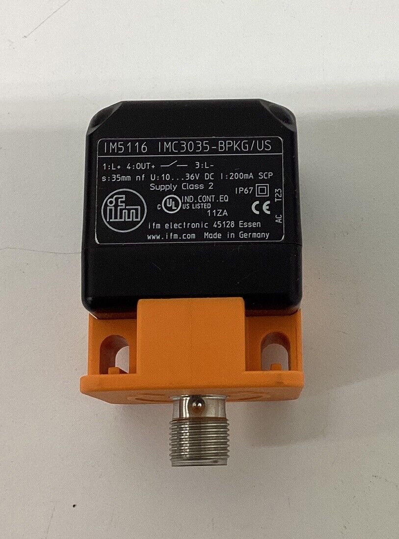 IFM Efector IM5116 35MM Sense Inductive Sensor (CL368) - 0