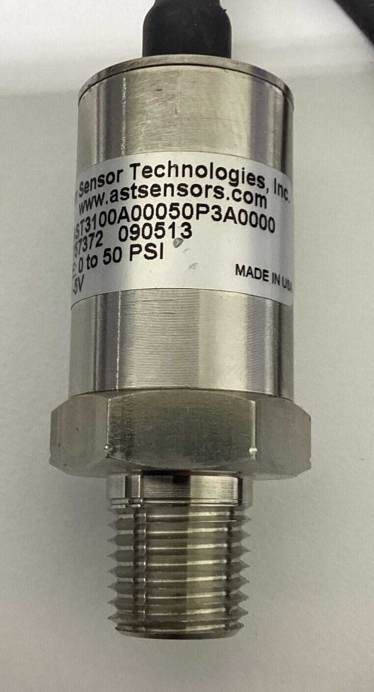 American Sensor  AST3100 / AST3100A00050P3A000 Pressure Sensor 0-50 PSI (GR185)