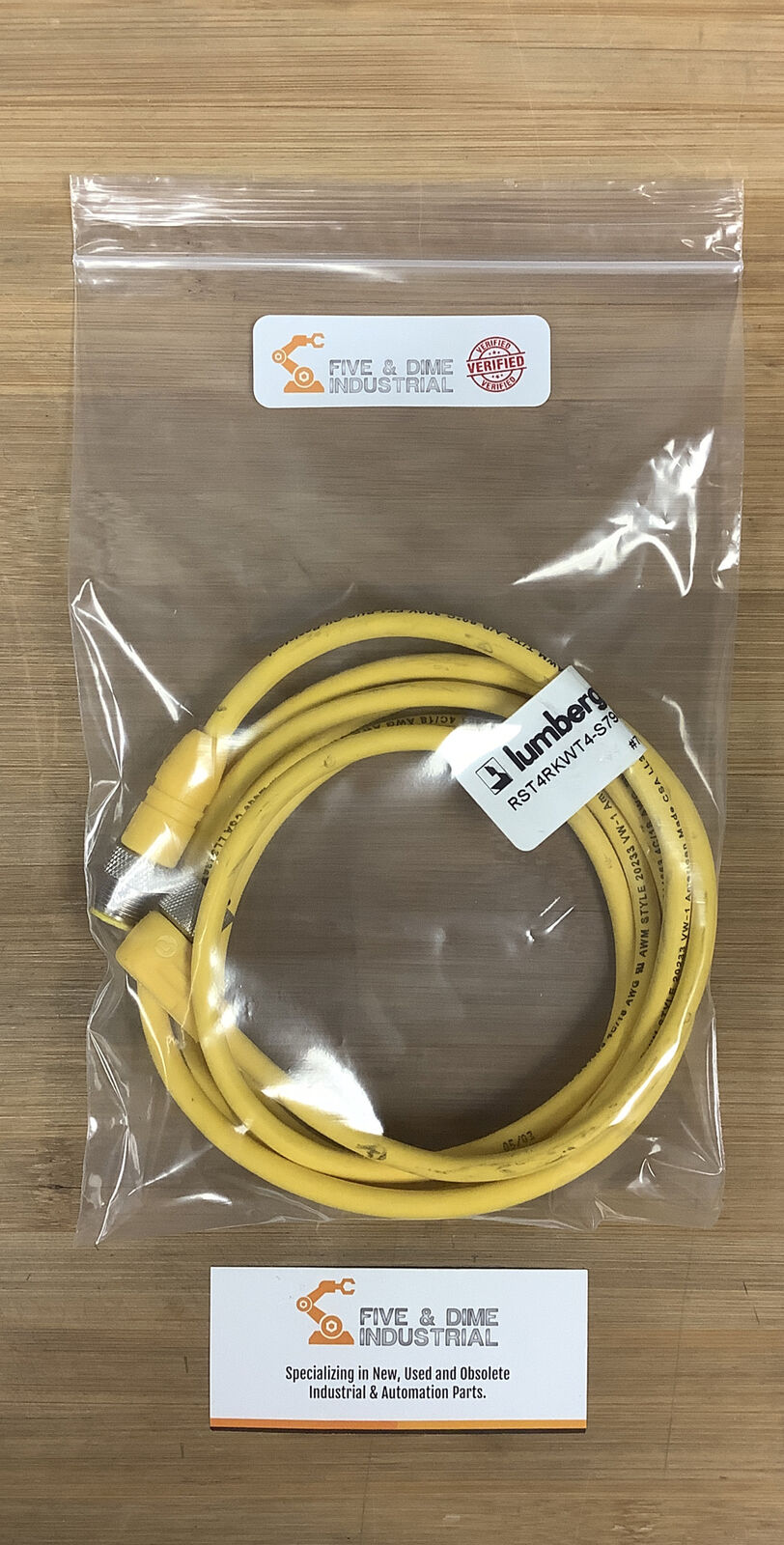 Lumberg RST4RKWT4-S798/2M New CABLE CORDSET 4 PIN (BL135)