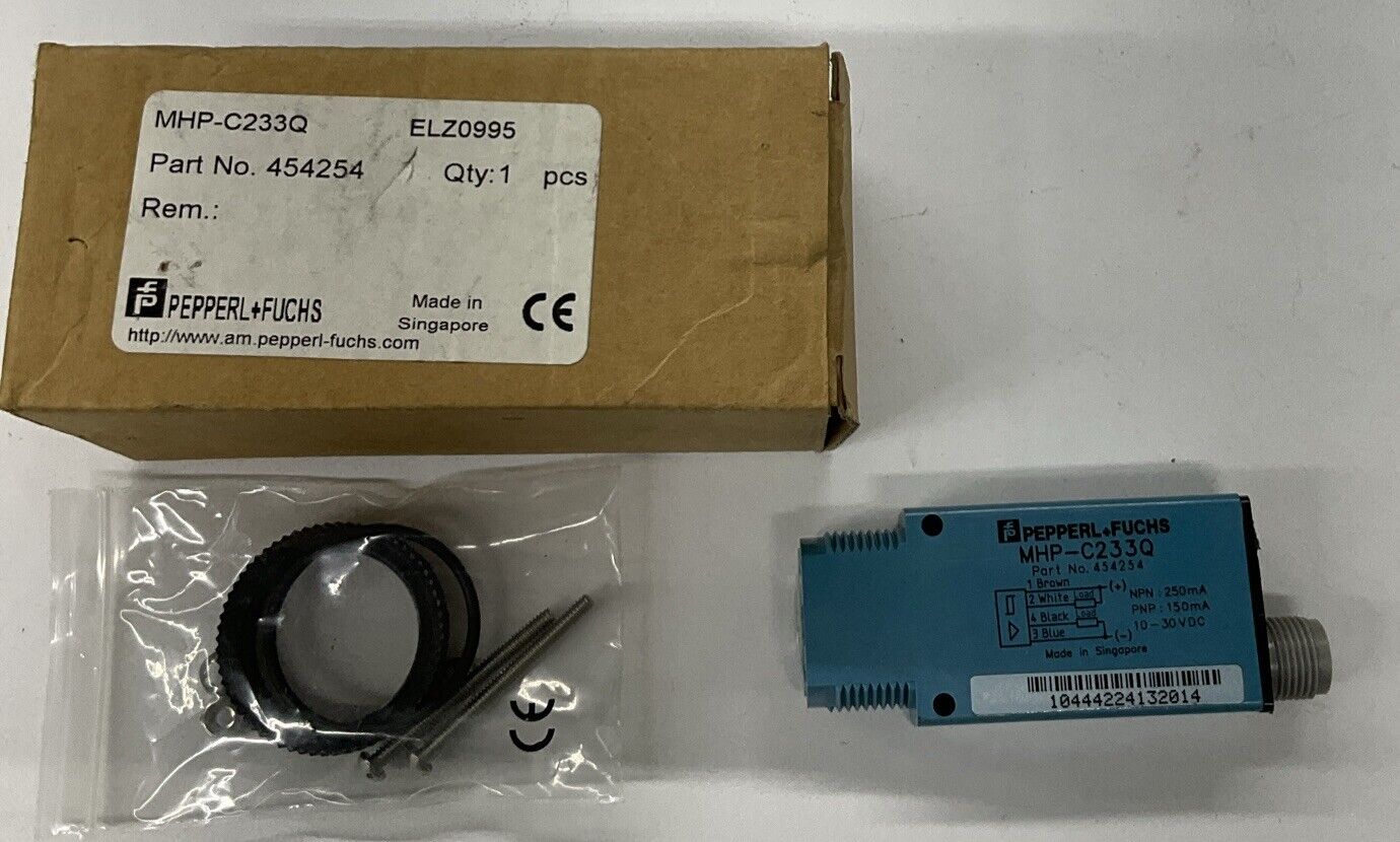 Pepperl Fuchs MHP-C233Q New Photoelectric Sensor / Switch (BL100)