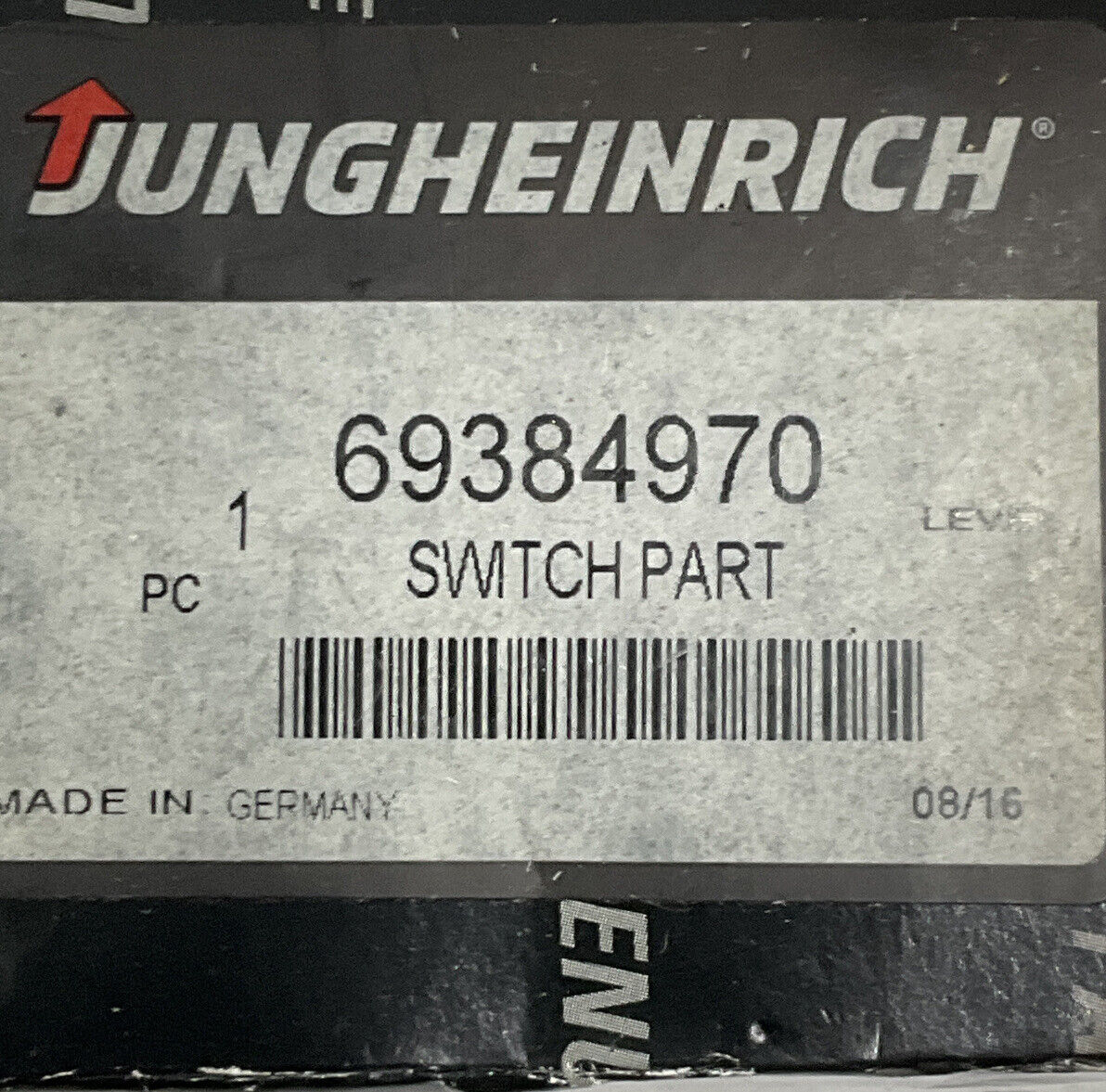 Jungheinrich 69384970 Switch Part (YE110)