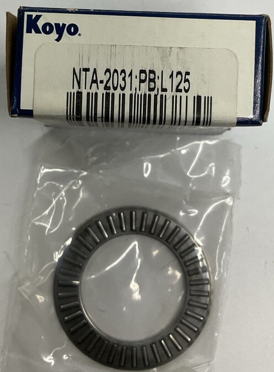 Koyo NTA-2031 / NTA-2031;PB;L125 Thrust Needle Bearing (RE 151) - 0