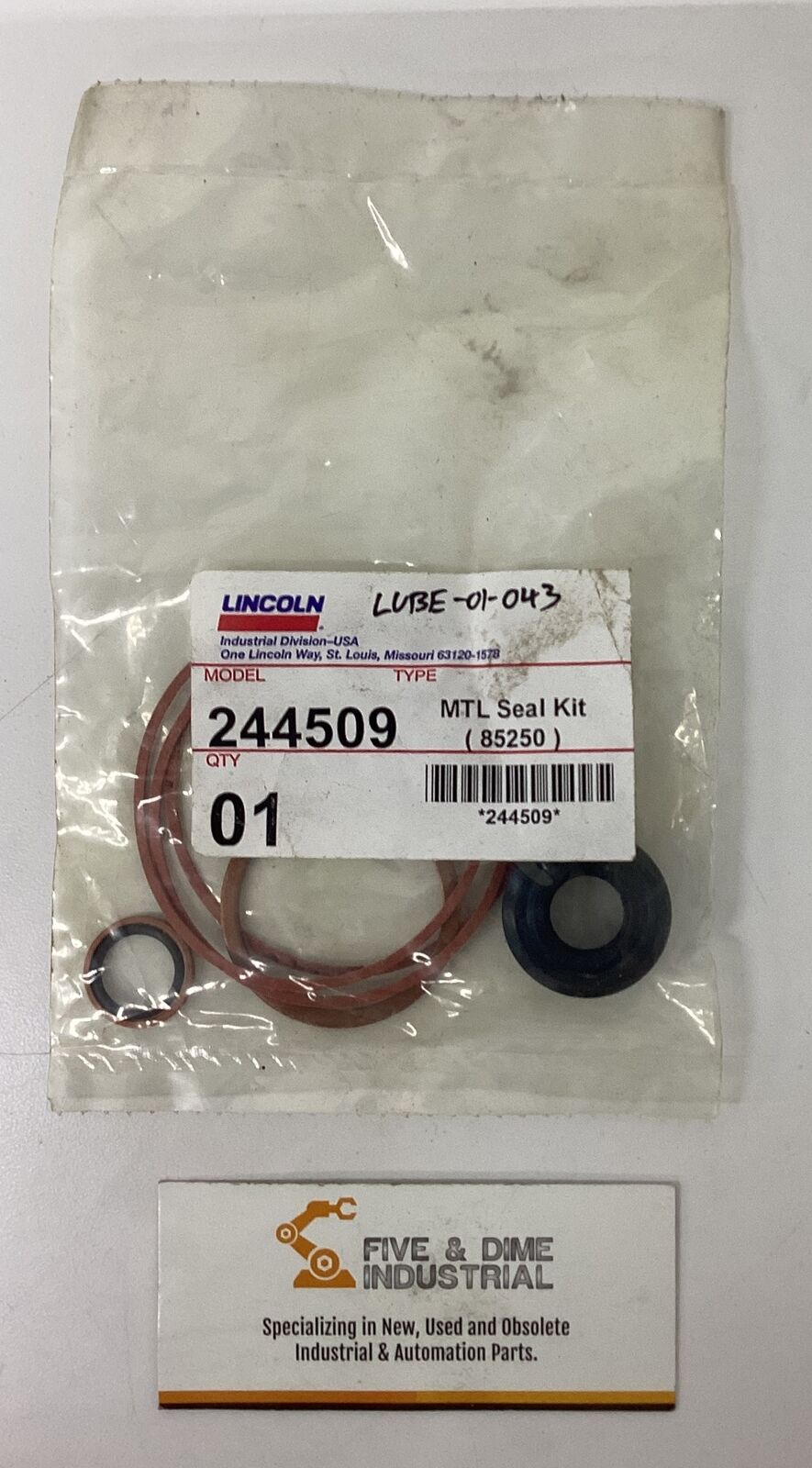 Lincoln 244509 MTL Seal Kit (YE231)