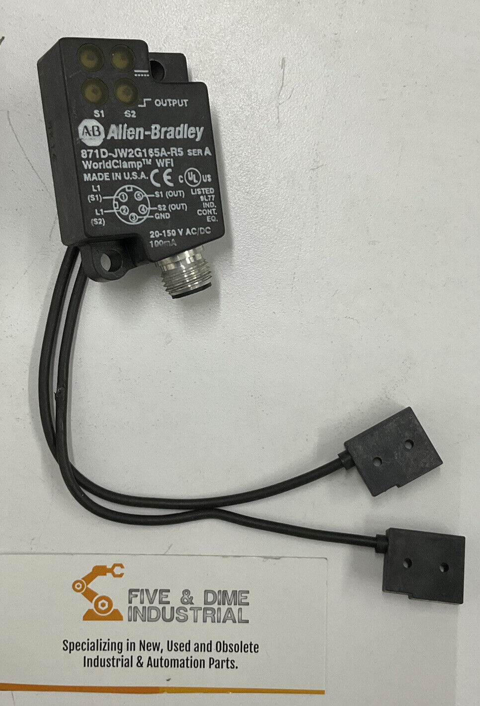 Allen Bradley 871D-JW2G165A-RS WorldClamp Proximity Sensor 20-150V (CL136)