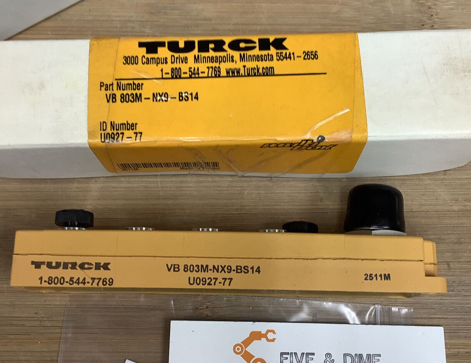 Turck VB 803M-NX9-BS14 Junction 8-Port MultiBox U0927-77  (BL104) - 0