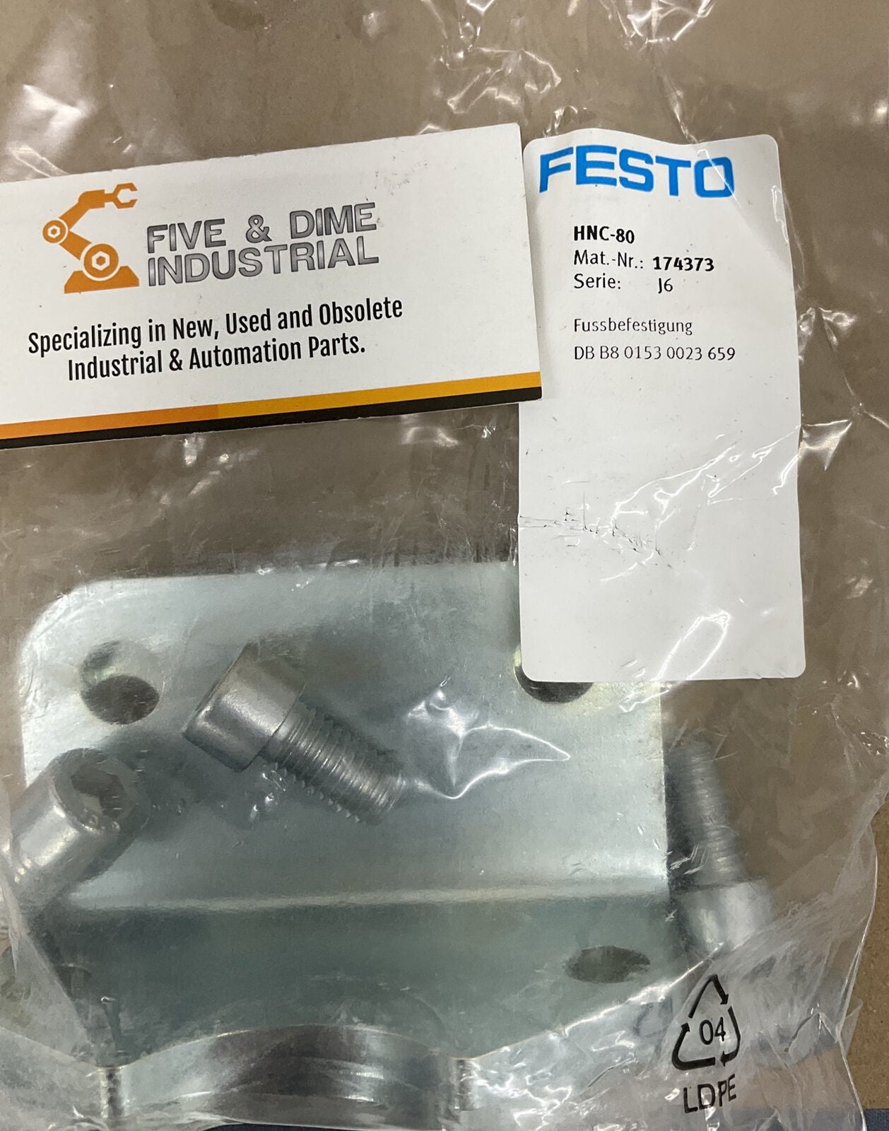 Festo HNC-80 174373  New Mounting Kit (GR146) - 0