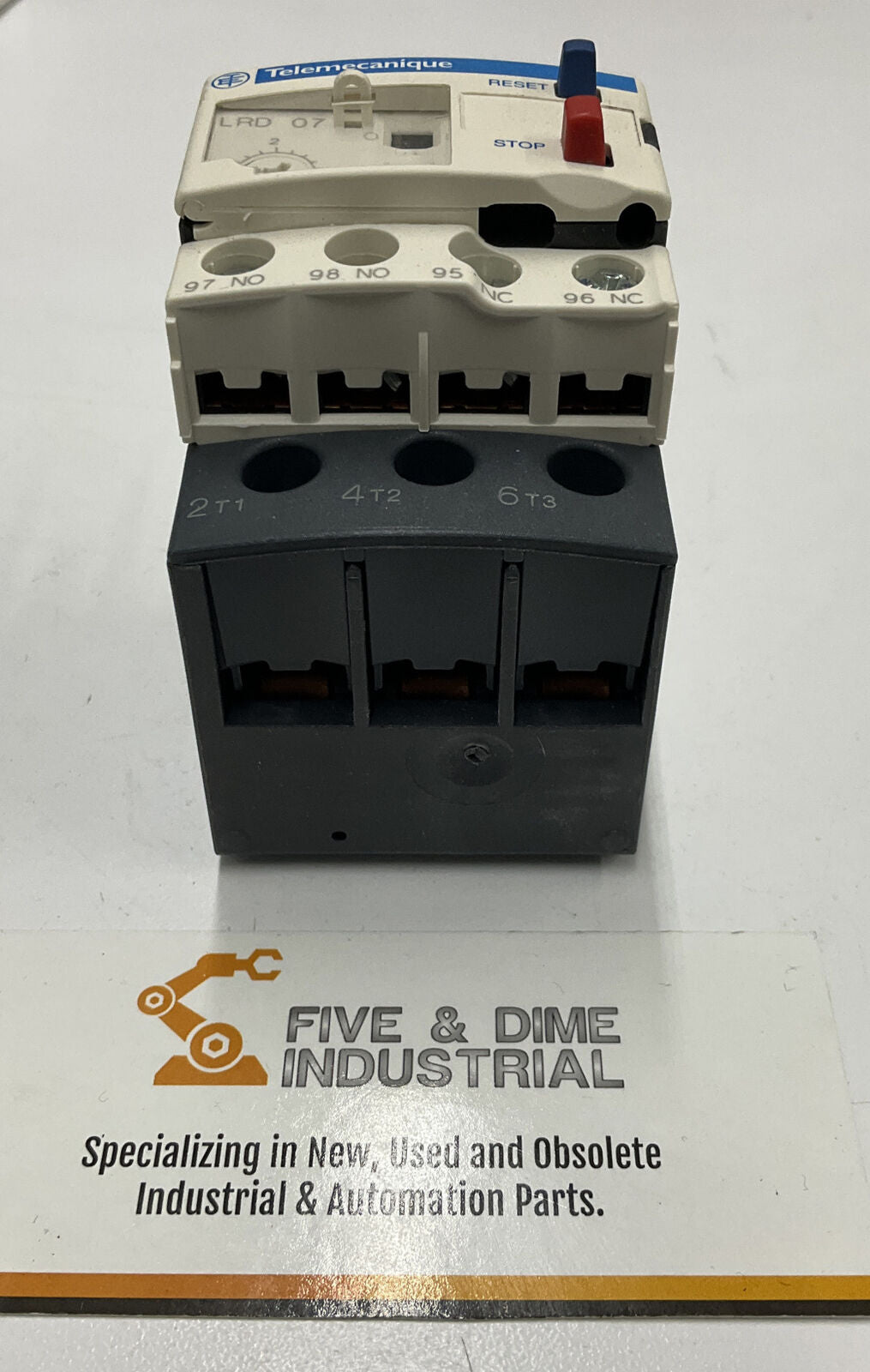 Telemecanique LRD07 New Schneider Square D  Relay 1.6- 2.5A (RE109) - 0