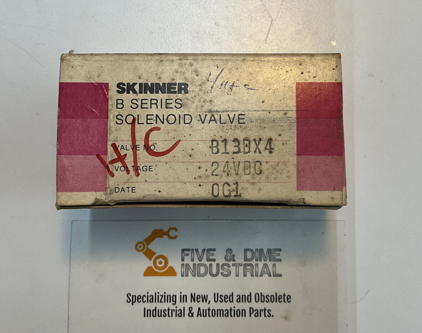 Honeywell Skinner B13DX4 B Series Solenoid Valve 24VDC 85PSI (CL130)