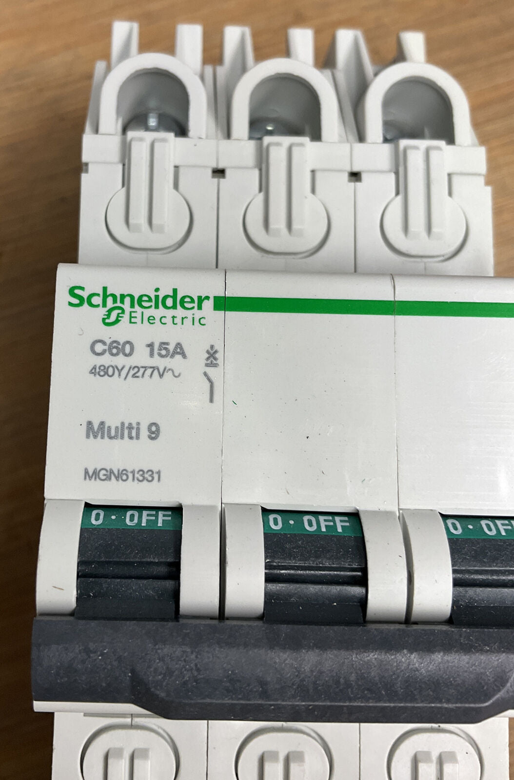 Schneider Electric MGN61331 New MULTI 9 C60 C 15A CIRCUIT BREAKER (RE218) - 0