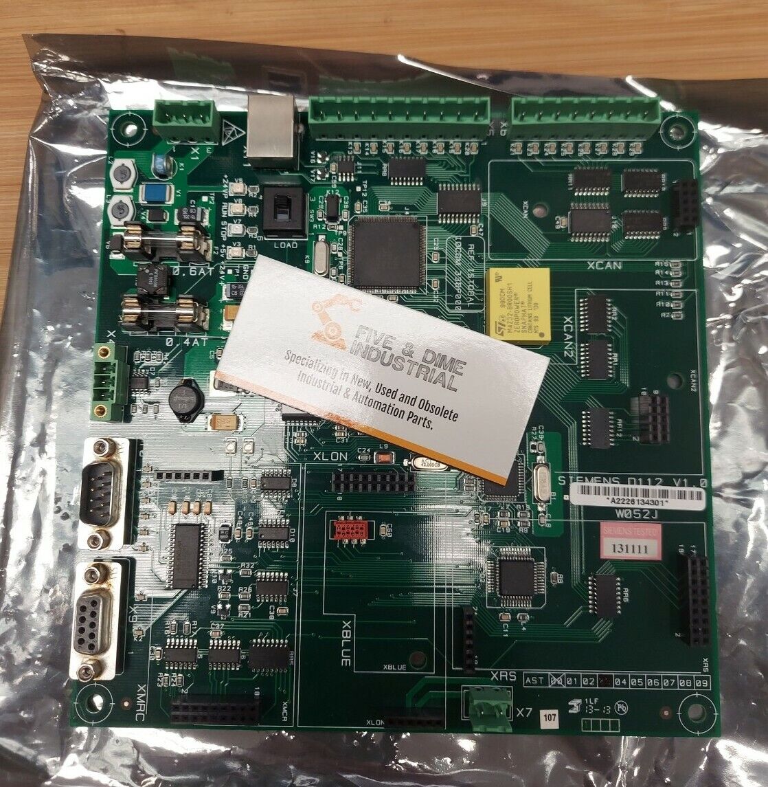 Siemens SIMATIC D112 V1.0 W052J Board (CB101)