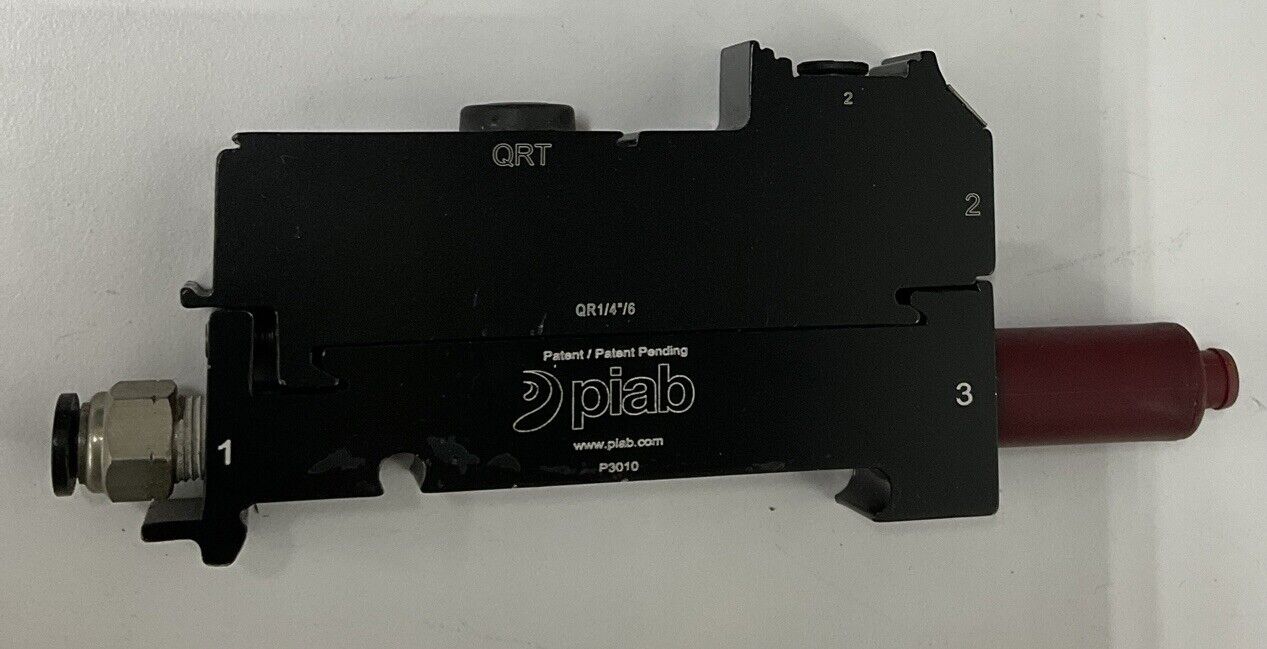 Piab Vacuum Products QR1/4/6 QRT Quick Release Valve Module For P3011 (GR102) - 0
