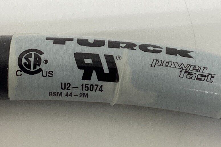 Turck RSM44-2M / U2-15074 7/8'' Male Straight 4-Pin Power Cable (CBL152)