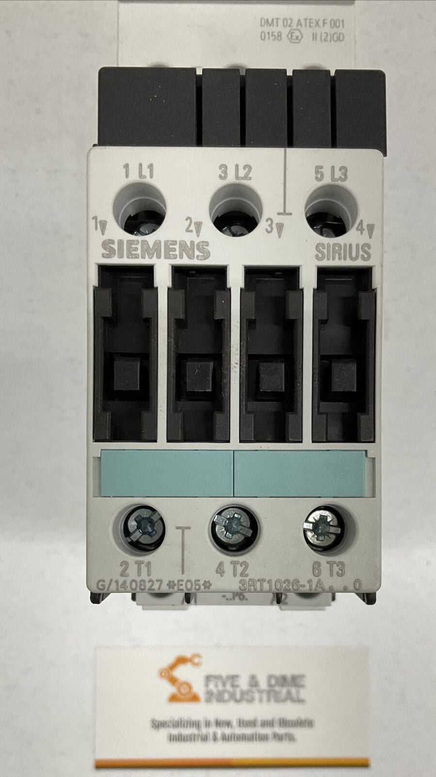 Siemens 3RA11254BD261AP6 Combination Motor Starter 3RV1021-4BA10 14-20A (OV109)
