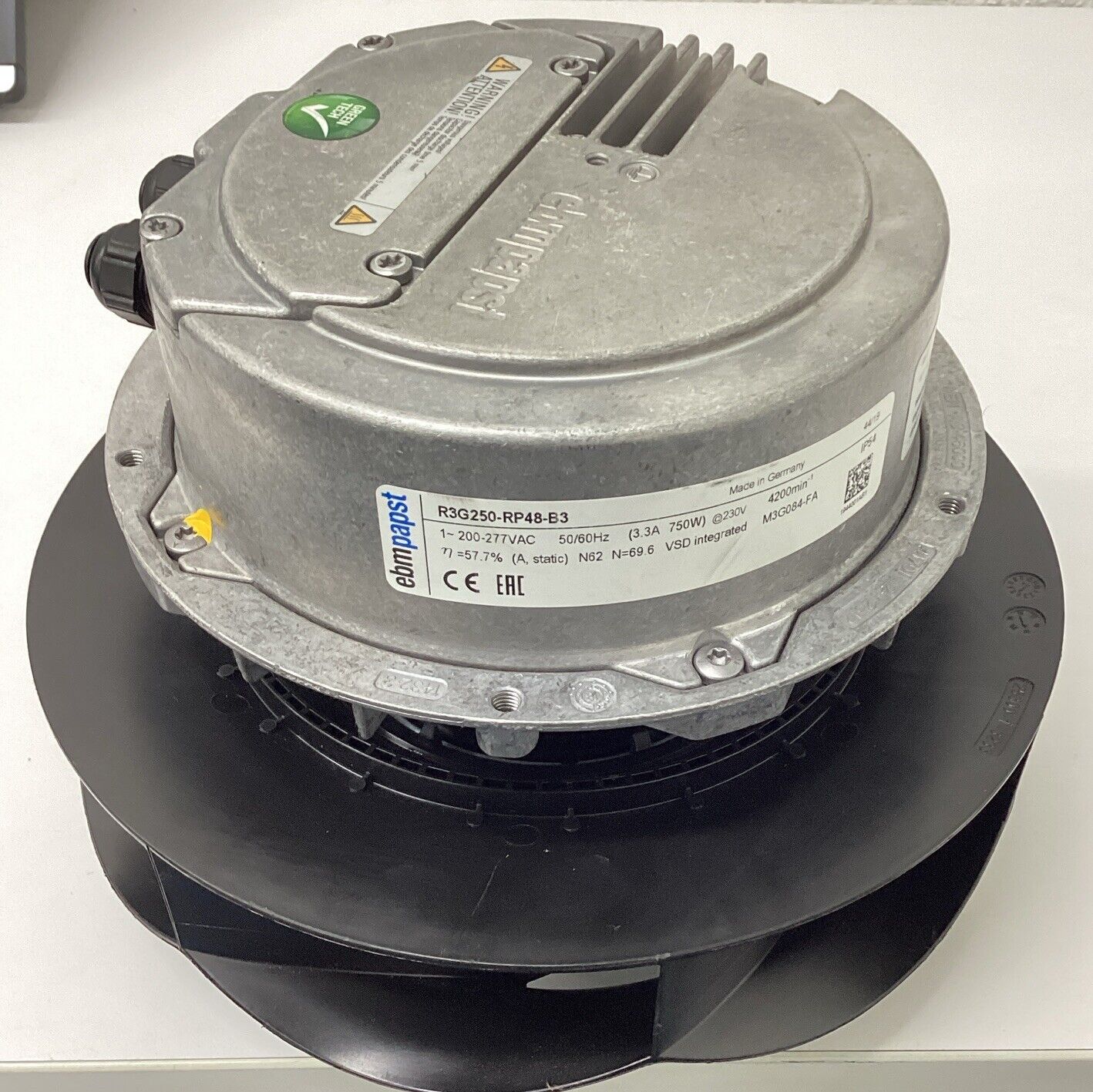Ebmpapst  R3G250-RP48-B3 Cooling Fan 200-277VAC (OV138)