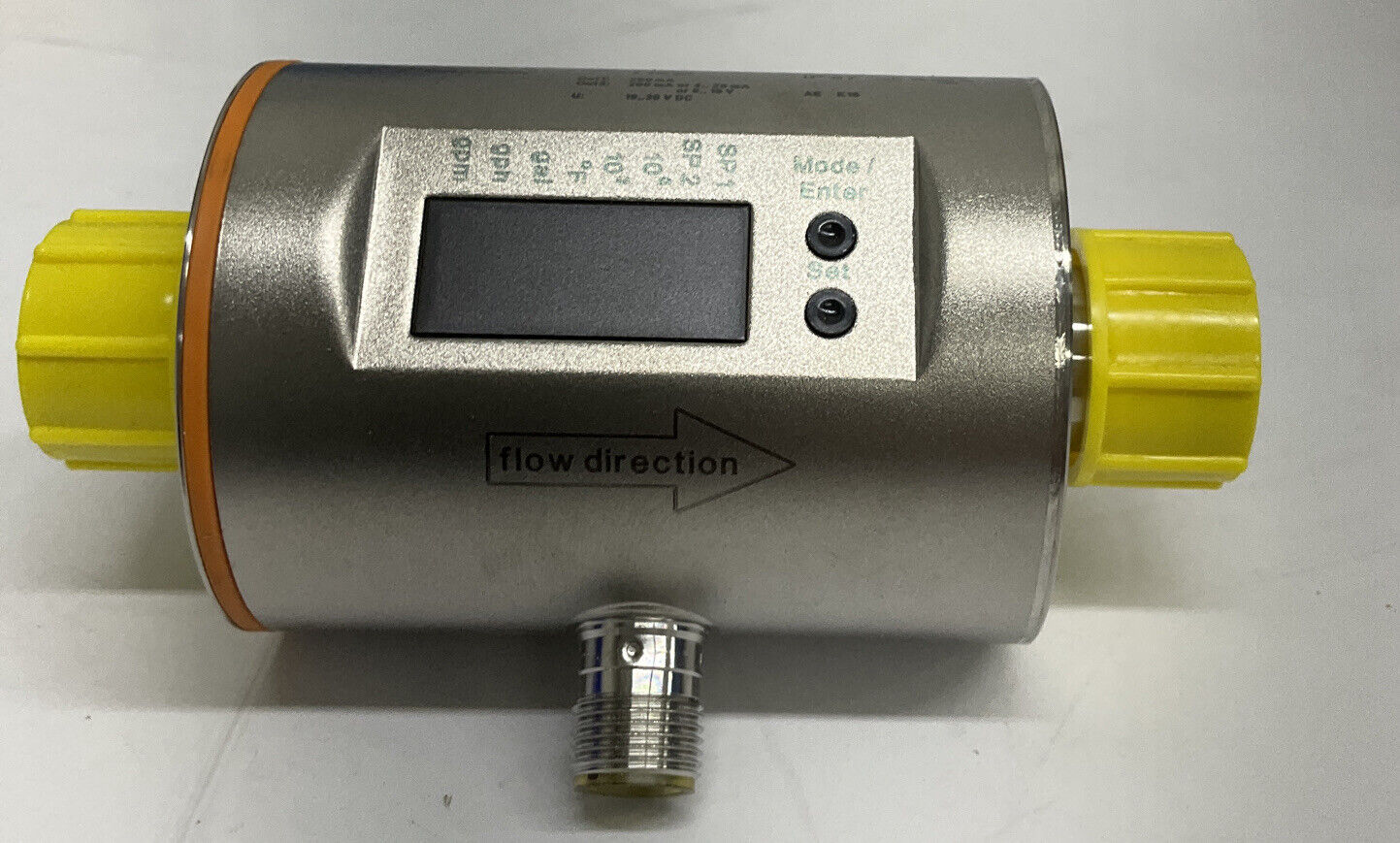 IFM SM6001 Magnetic-Inductive Flow Meter 6.6 GPM  (BL163)