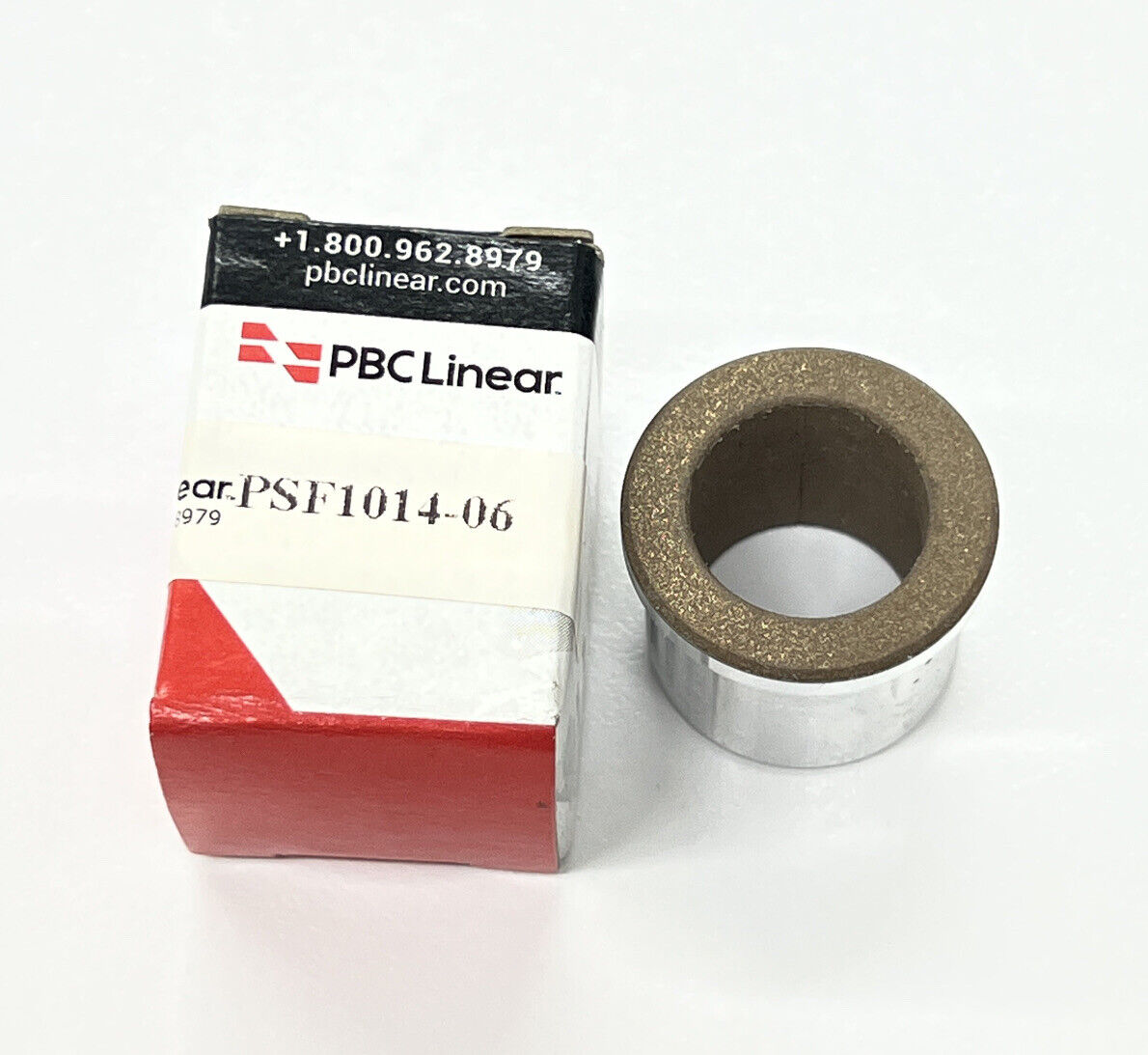 PBC Linear PSF1014-06 Flange Bearing Sleave 5/8" ID X 7/8" OD X 3/4" L  (YE203) - 0