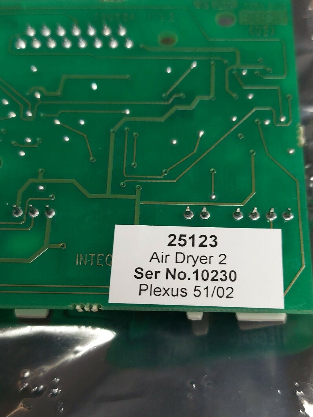 Plexus 25123 Air Dryer 2 Circuit Board A Series (BL123)