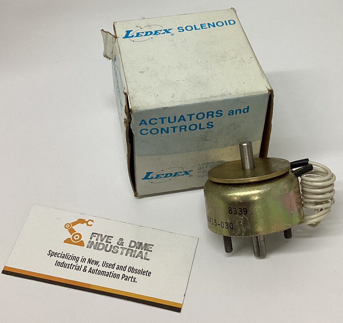 Ledex Solenoid Actuators Control 129415-030 / 8339 (CL233)