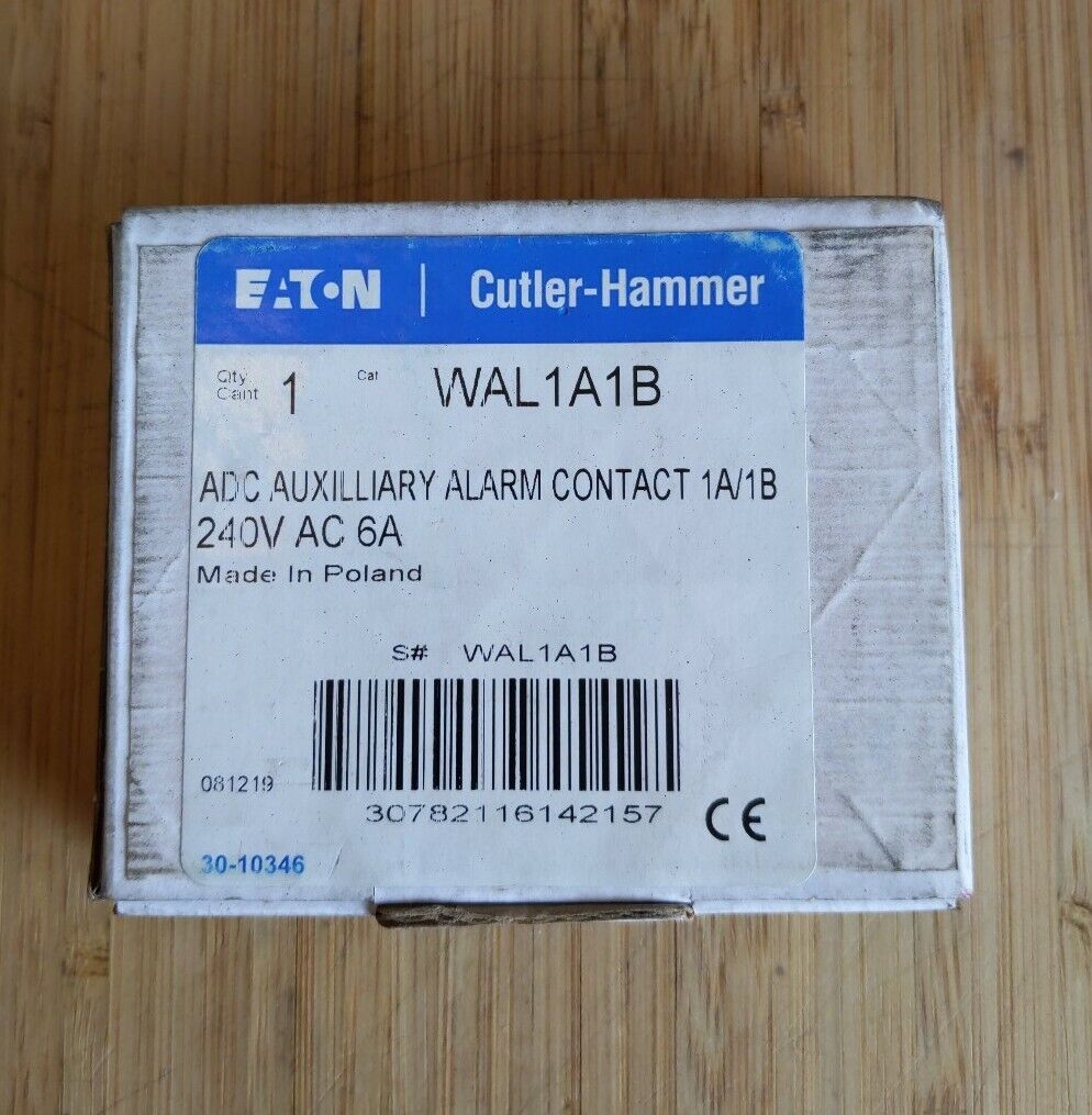 Eaton Hammer WAL1A1B New Auxiliary Alarm Contact 240V 6A (GR110)