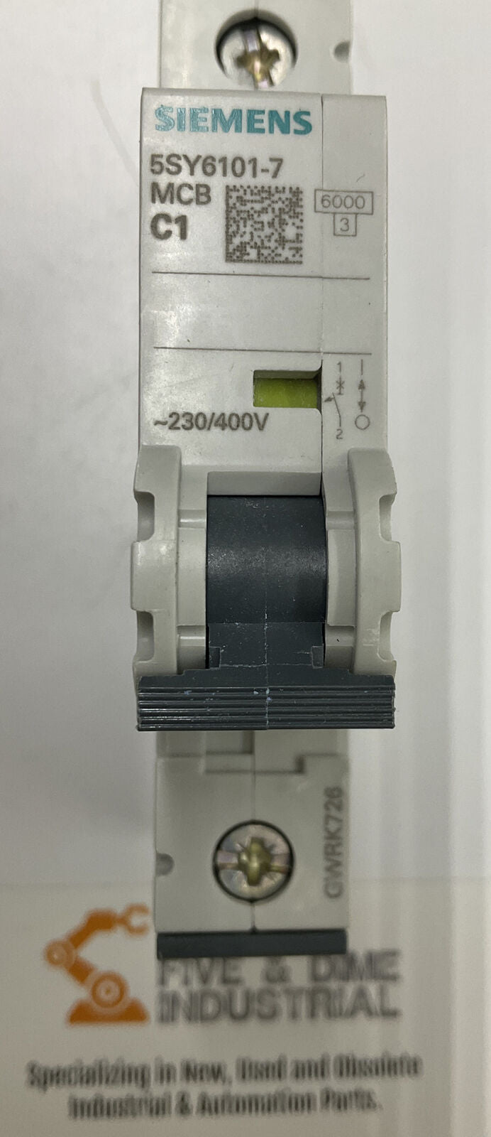 Siemens 5SY6101-7 Circuit Breaker 230V 1A 1 Pole (CL156) - 0