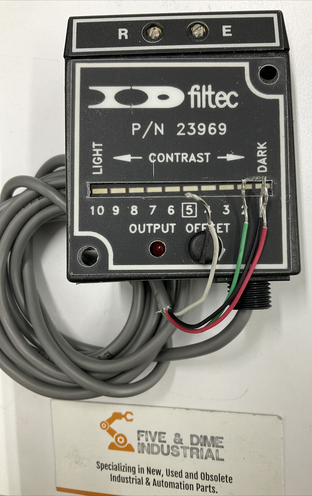 ID Filtec 23969 Photoelectric Switch, 4-Wire 12-24 VDC (CL144)