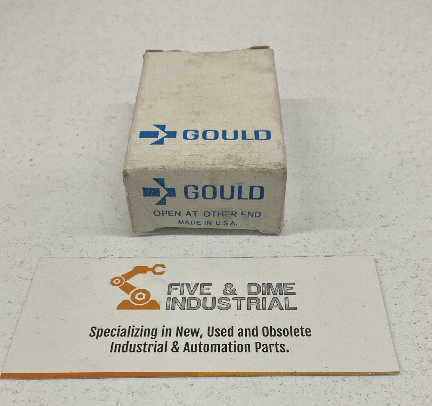 Gould Allied Control Relay WJS-6D 2.8MA  5000 OHM DPDT 8 Pin Hermetic (YE111)