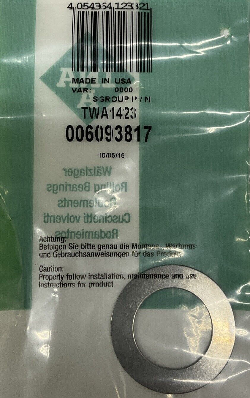INA TWA1423 Lot of 4 Needle Roller Thrust Washer (CL155) - 0