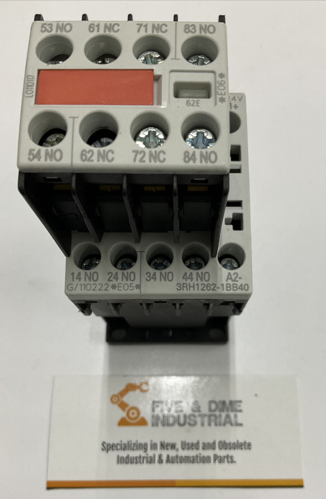 Siemens Sirus 3ZX1012-ORH11-1AA1 Contactor Block w/ 3RH1911-1GA22-3AAA1 (BL227)