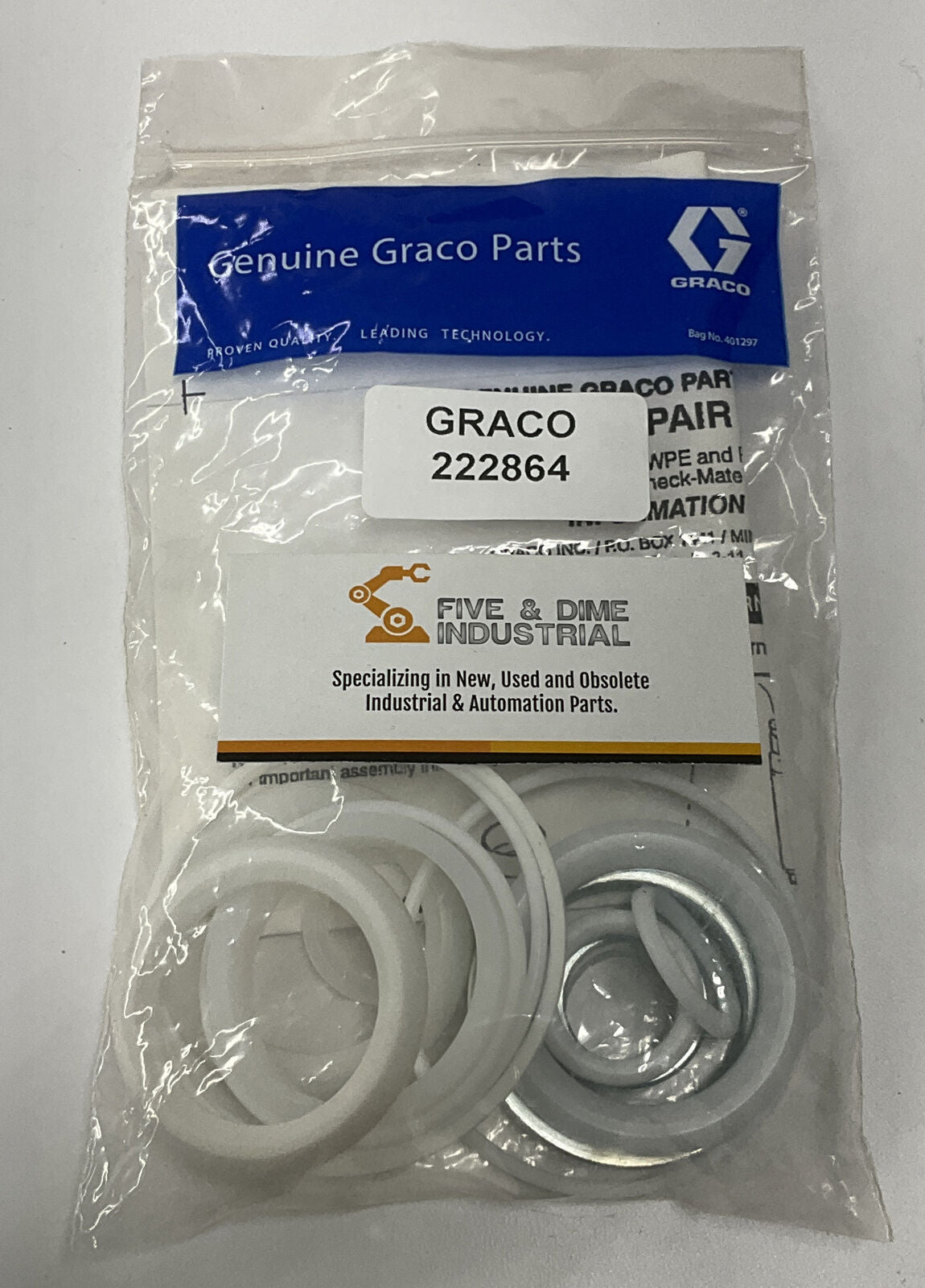 Graco 222-864 / 222864 New Genuine Repair Kit (RE108)