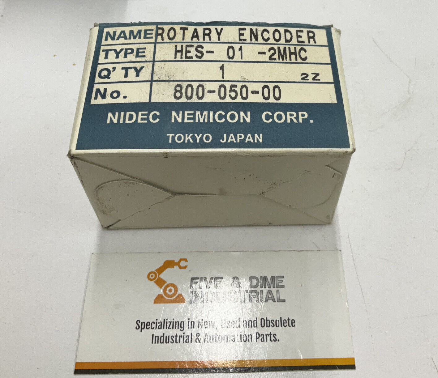 Nidec Nemicon HES-01-2MHC Rotary Encoder 800-050-00 (CL190)