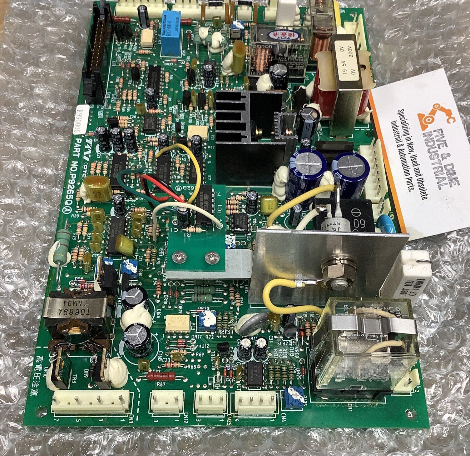 OTC DAIHEN / HONDA P9265Q PCB Circuit Board (CB104)