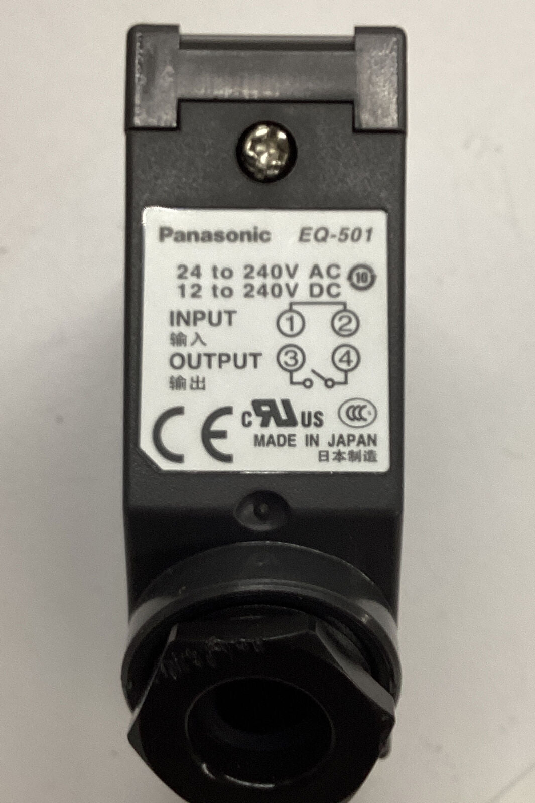 Panasonic EQ-501 EQ501 Photoelectric Switch 24-240VAC / 12-240VDC (YE113)