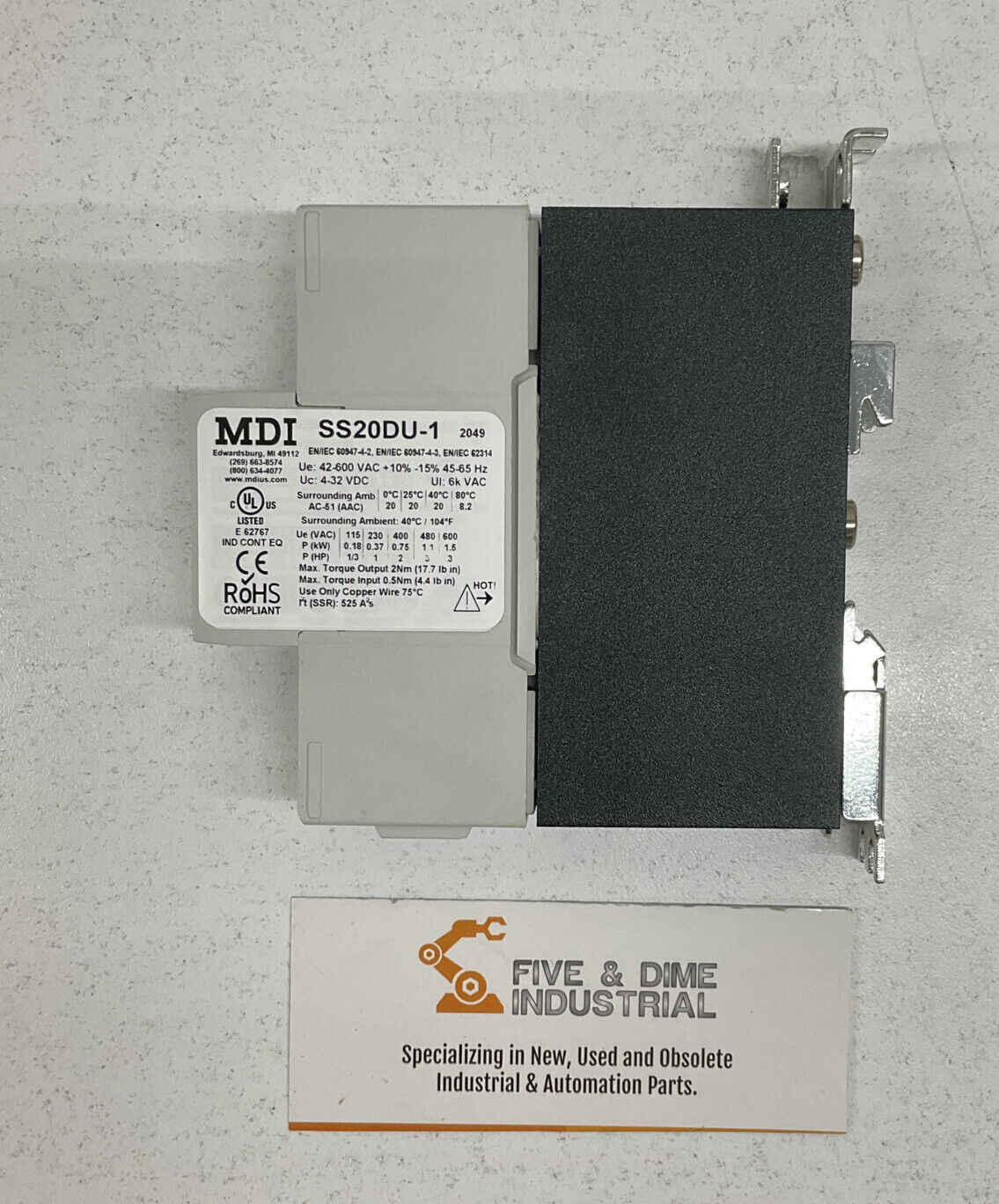 MDI SS20DU-1 SOLID STATE RELAY (BL201)