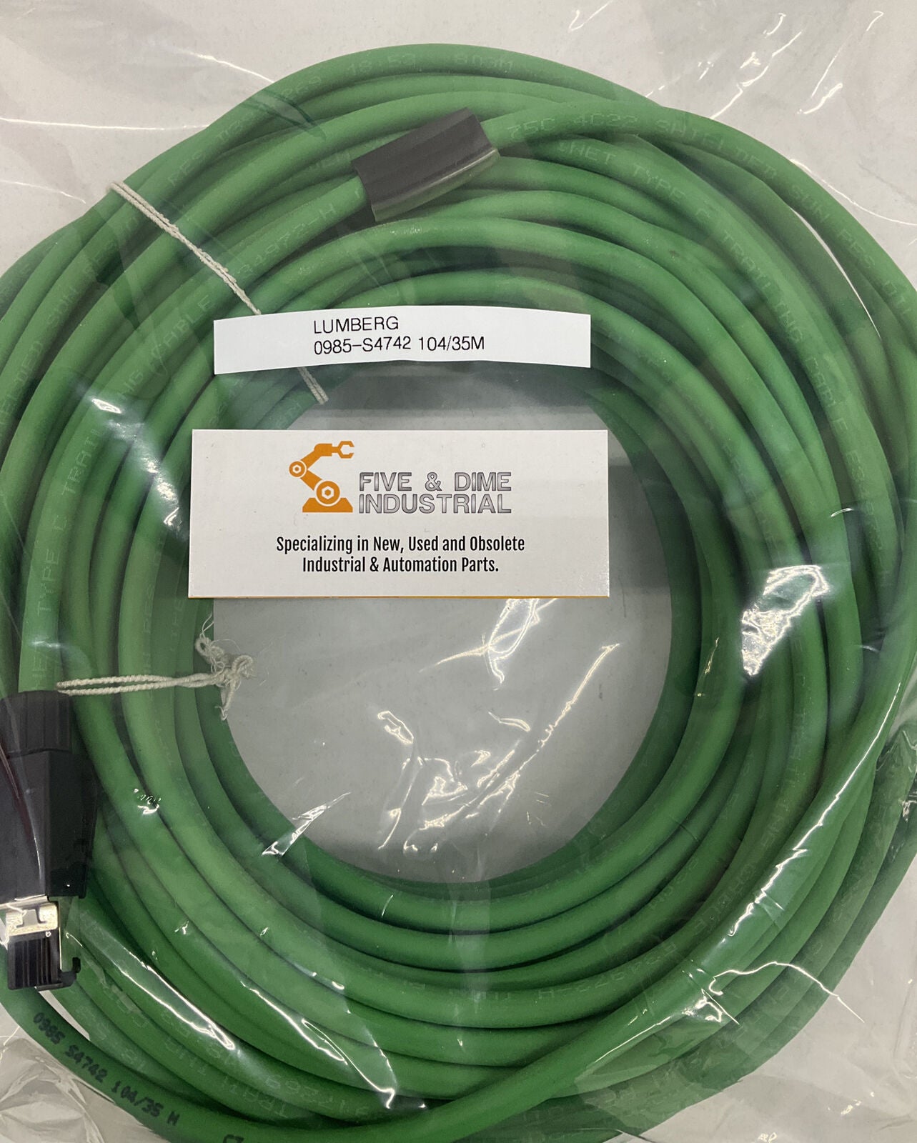 Lumberg 0985-S4742 New ETHERNET CABLE 104/35M (CBL122)