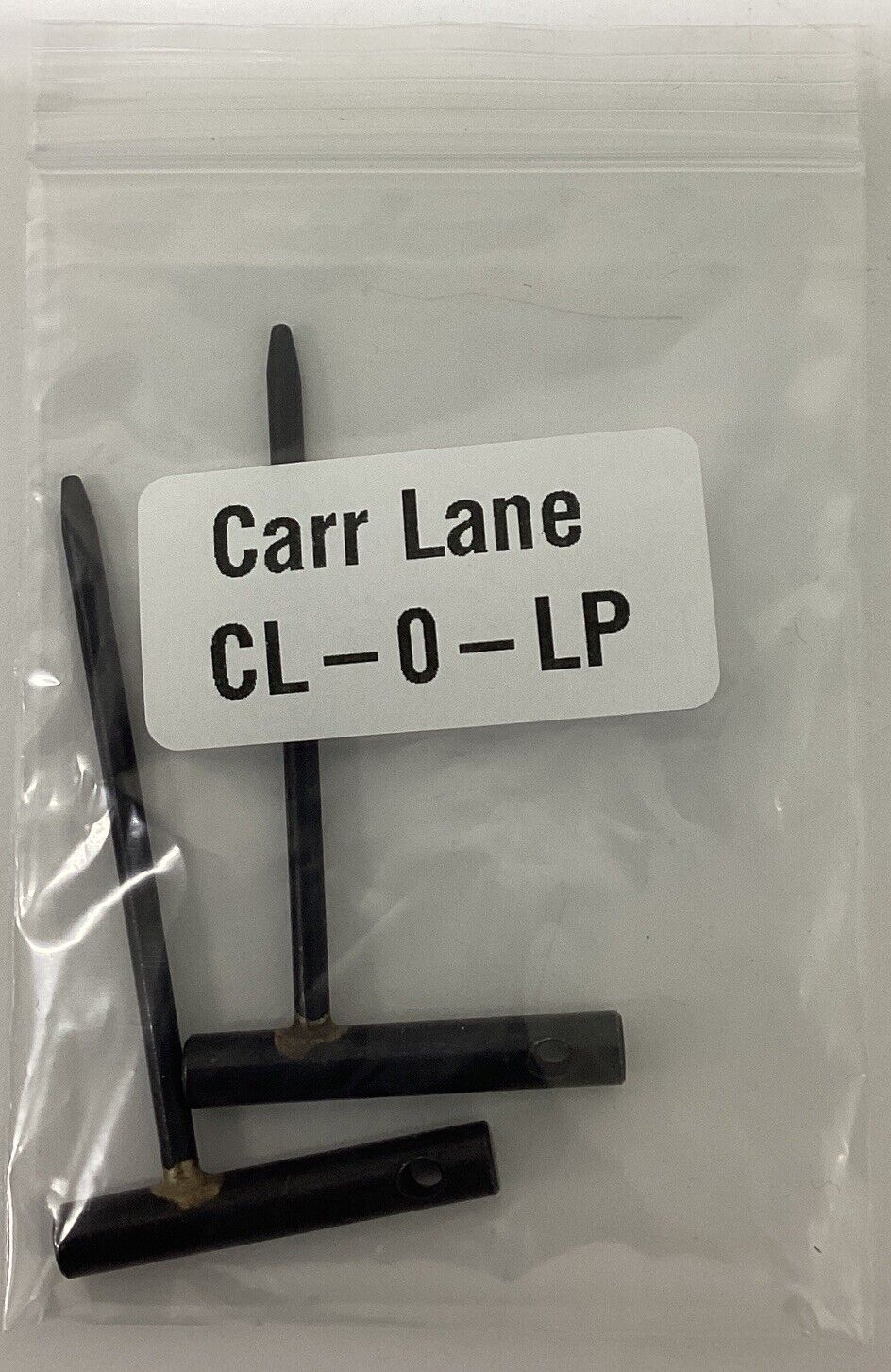 Carr Lane CL-0-LP  Pkg 0f 2 1/8'' Diameter x 1 1/2 Length "L" Pin (CL145)