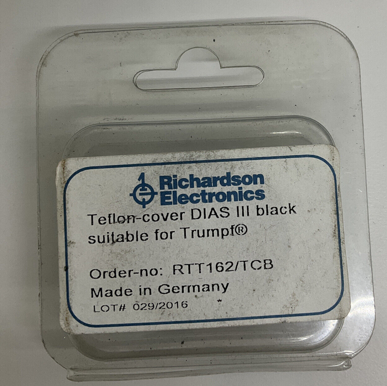 Richardson Trumpf RTT16/TCB Black Teflon Cover (BL205) - 0