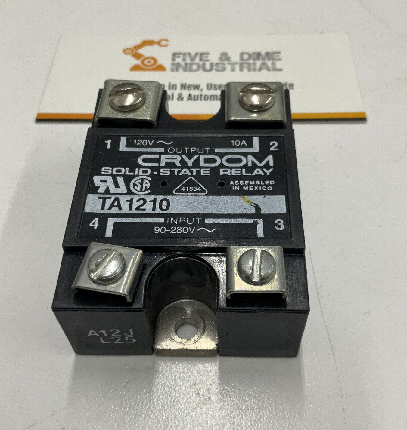 Crydom TA1210 Solid State Relay IN 90-280VAC OUT 120VAC   (RE119) - 0