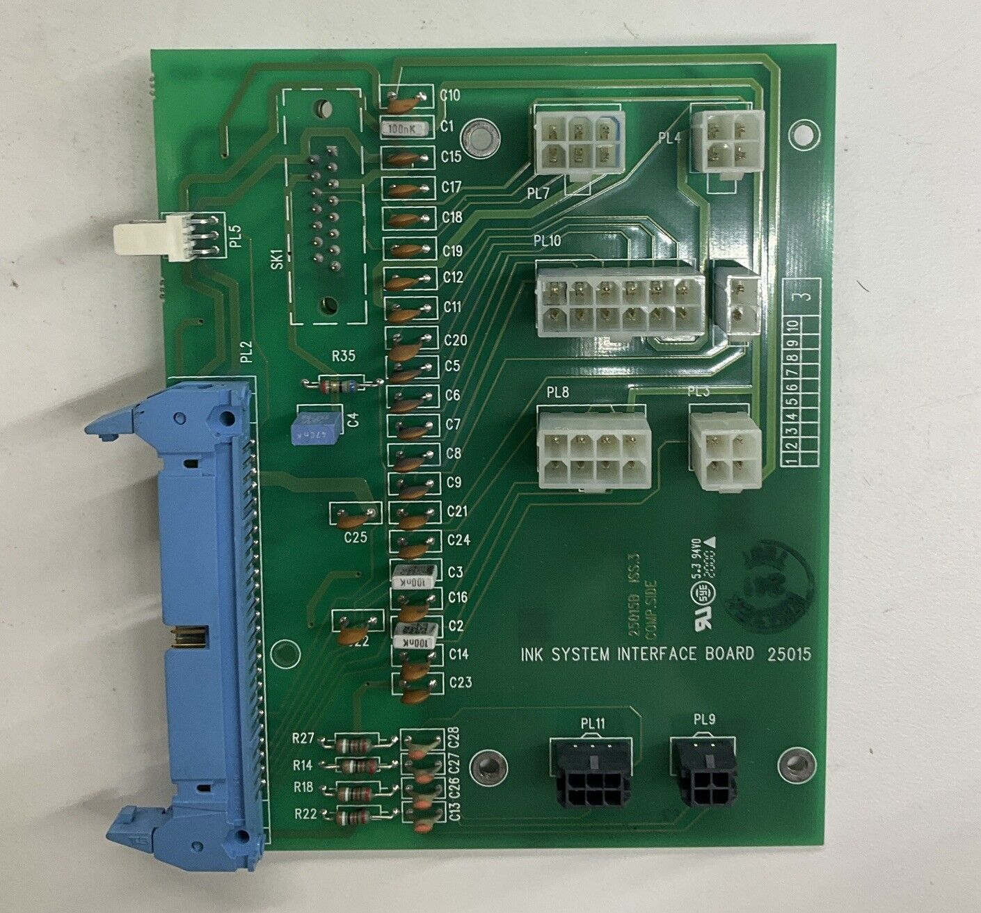 Domino Ink System Interface Circuit Board Card  25015 25015A (YE117)